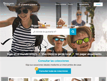 Tablet Screenshot of intercambiocasas.com